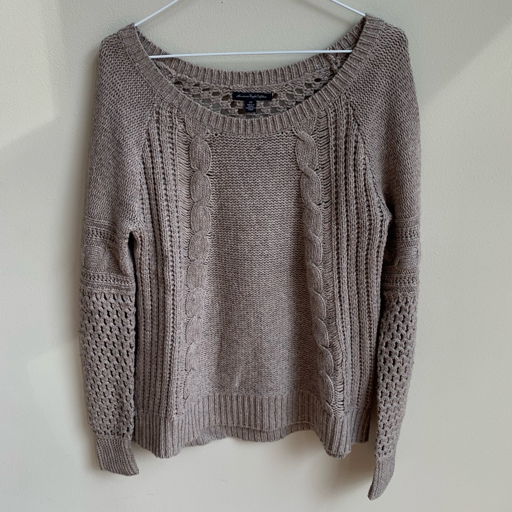 AE Cable Knit Sweater